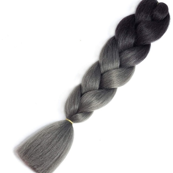 5 packs of Black Gray ombré braiding hair *NWT*
? main image 5